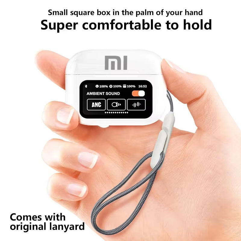 Xiaomi AI Earphone Wireless Bluetooth Headphones Translator Earphones 147Languages with Touch Screen Communication APP Control