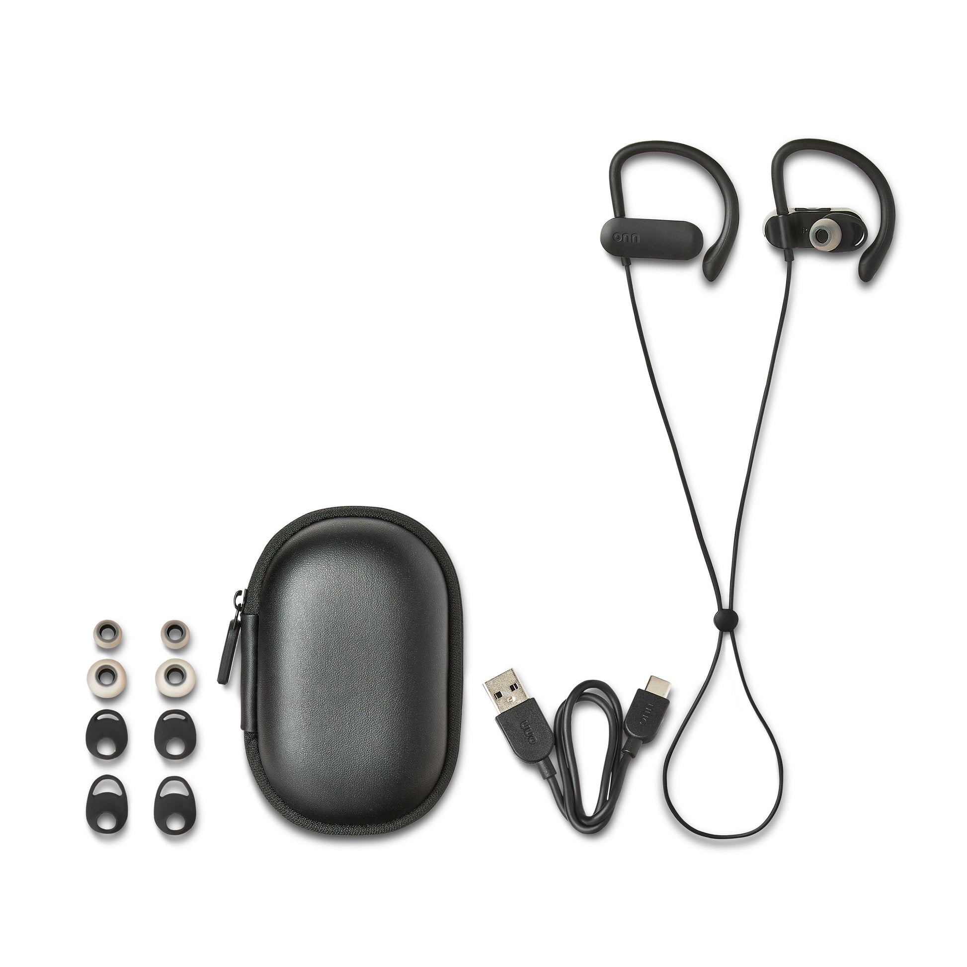 Wireless Sport Earphones Bluetooth In-Ear Headphones, Black