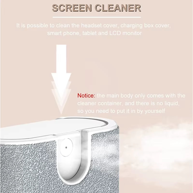 5 in 1 Earphone Cleaner Brush Kit Camera Phone Tablet Laptop TV Screen Cleaning Tools Headset Cleaning Pen for Airpod Pro 3 2 1