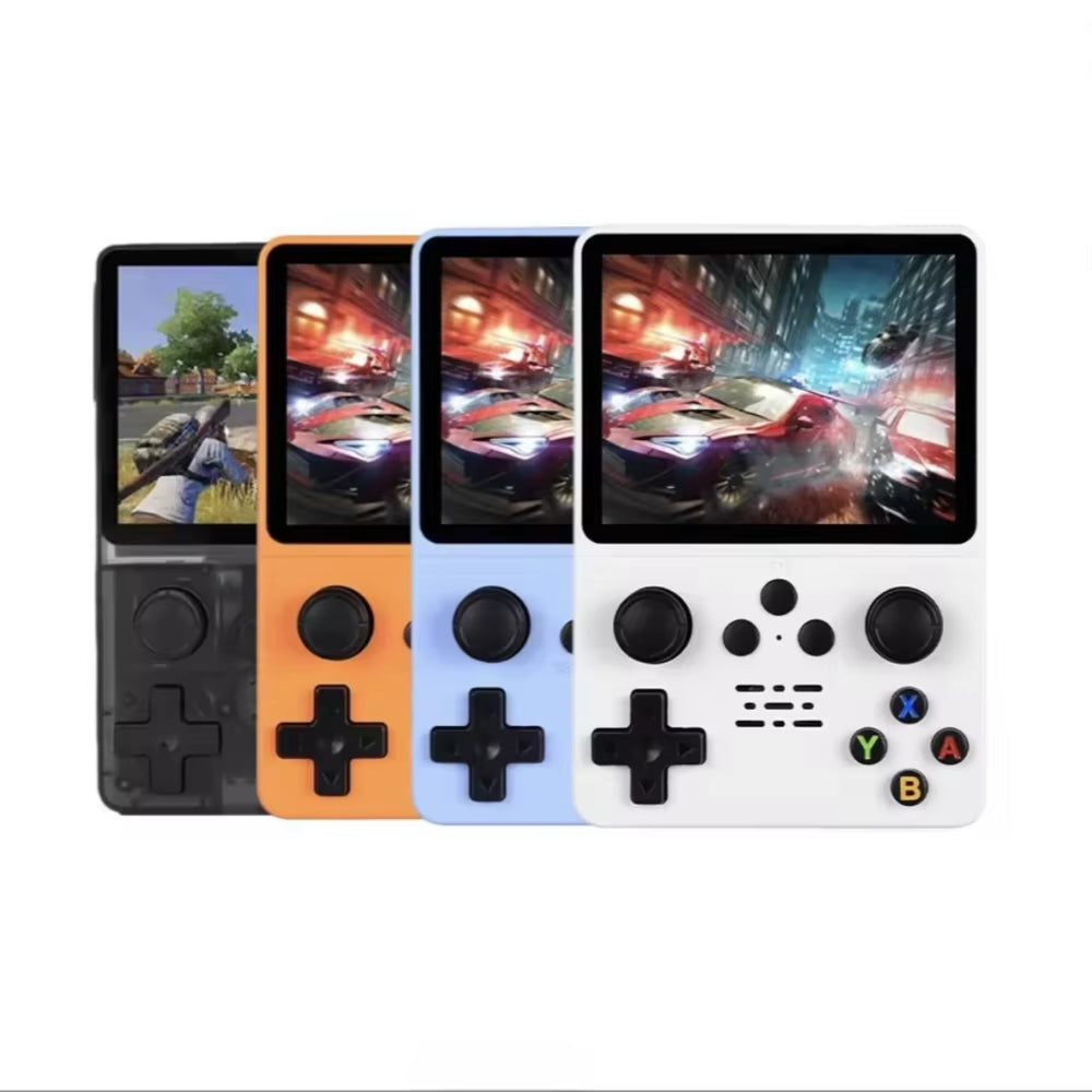 R35S Retro Handheld Video Game Console Linux System 3.5 Inch IPS Screen Portable Pocket Video Player 64GB Games Boy Gift
