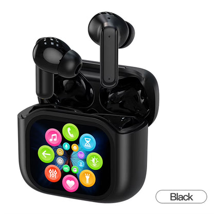 Bass Stereo Ear Buds Bluetooth-Compatible 5.4 Headphones ANC ENC Noise Cancelling IPX5 Waterproof for Sports Workout Gym Running