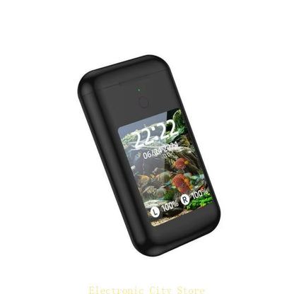 Large Screen Touchable Earphone Large Battery Multiple Function in Ear Headphone Power Charger Headphone Music Game Headset