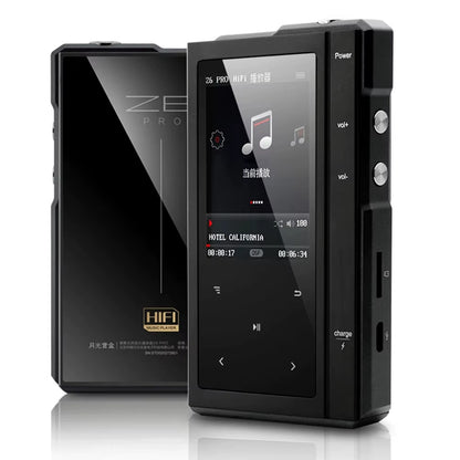 Z6Pro Portable Hifi Music Player MP3 Dual Core Walkman Wireless Bluetooth DSD256 HD Lossless Decoding PO+LO Dual Output