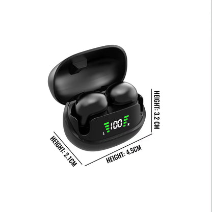 Sleep Earbuds, Wireless Mini Work Earphones, TWS Bluetooth Earphones, Stereo Hidden Earphones with Microphone, High-Definition C